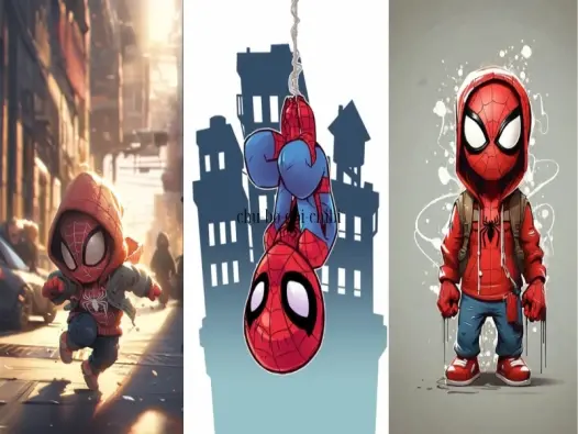 Ngắm nhìn loạt ảnh Spider Man chibi độc lạ cực ngầu