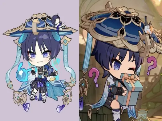 Tuyển chọn ảnh wanderer chibi dễ thương dành cho fan