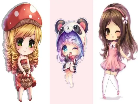 Loạt ảnh nữ chibi cute xinh xắn ngắm hoài không chán