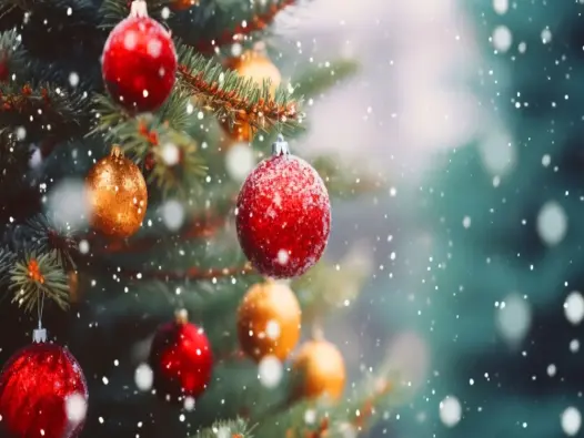 Hình nền giáng sinh dễ thương làm sáng bừng màn hình