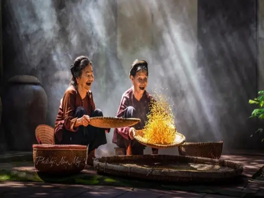 Phong cảnh làng cổ Đường Lâm - Nét đẹp vượt thời gian