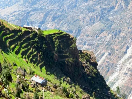 Tranh phong cảnh ruộng bậc thang - Vẻ đẹp Việt Nam hùng vĩ