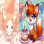 Tải ngay ảnh cáo chibi dễ thương cho avatar mạng xã hội nhỏ