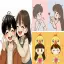 Những khoảnh khắc chibi cặp đôi cute cực kỳ đáng nhớ nhỏ