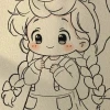 Hướng dẫn vẽ Chibi nữ cute đơn giản cho người mới bắt đầu