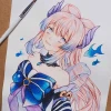 Khám Phá Thế Giới Ảnh Anime Chưa Tô Màu Đầy Sáng Tạo