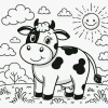 Khám phá thế giới hình ảnh bò sữa chibi siêu cute và đáng yêu