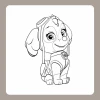 Tranh tô màu đội chó cứu hộ Paw Patrol hấp dẫn cho bé