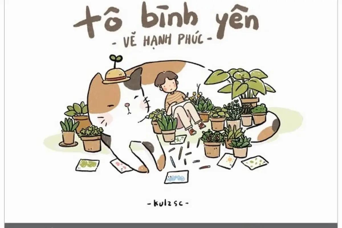 Tô màu bình yên, vẽ hạnh phúc: Hướng dẫn và cảm hứng sáng tạo