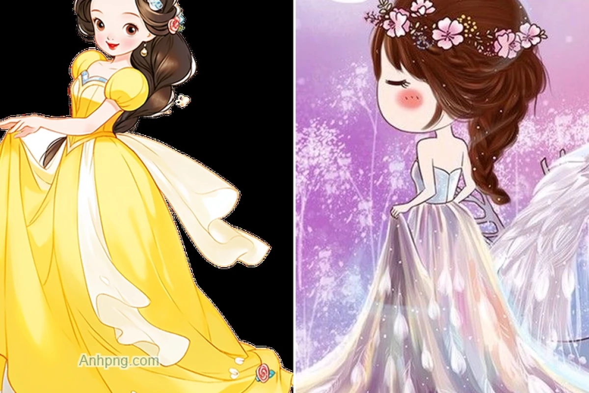 Tải ảnh chibi công chúa cho bé gái đẹp và chất lượng nhất 2026