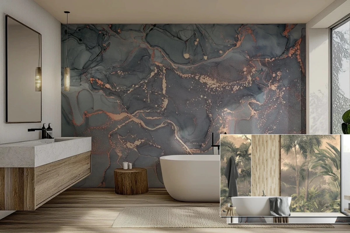 Choosing the best waterproof vinyl wallpaper for bathroom shower in 2026