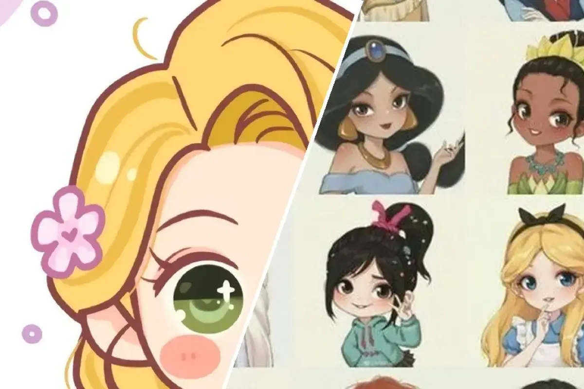 Ảnh Chibi Công Chúa Disney Dễ Thương Hay Chỉ Là Mốt Nhất Thời?