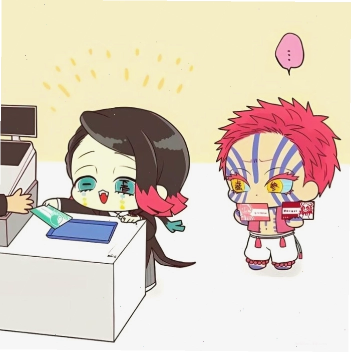 Ảnh ác quỷ anime chibi dễ thương, ngộ nghĩnh