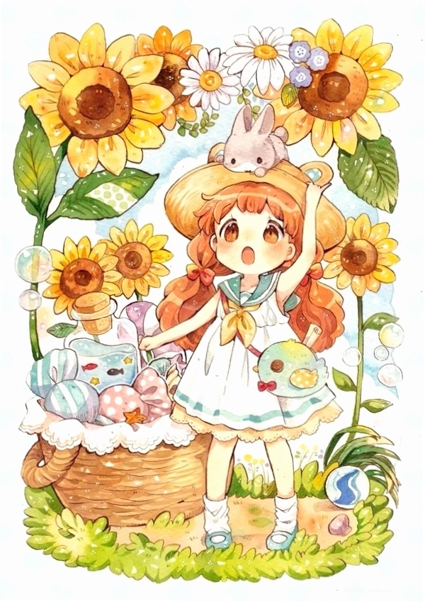 Ảnh bìa chibi nam với phong cách thể thao
