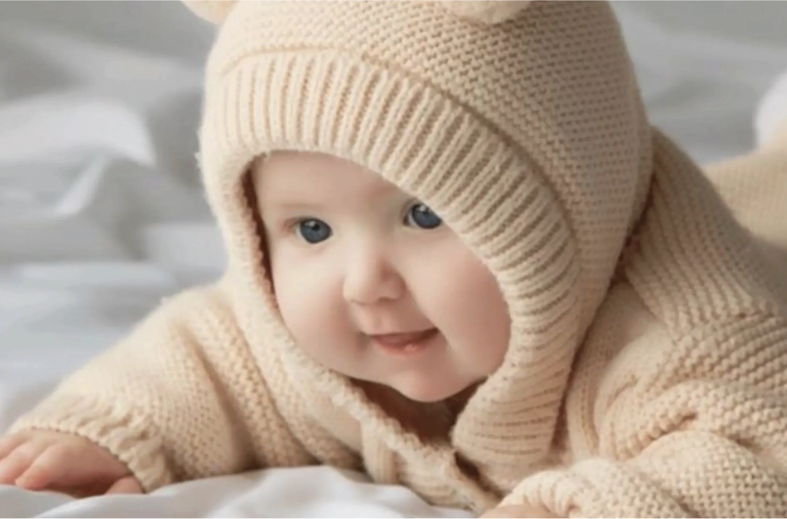 Ảnh em bé Chibi đáng yêu với trang phục Tết truyền thống