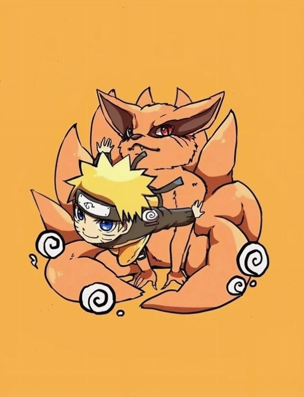 Ảnh Naruto Chibi phong cách anime với biểu cảm sắc nét