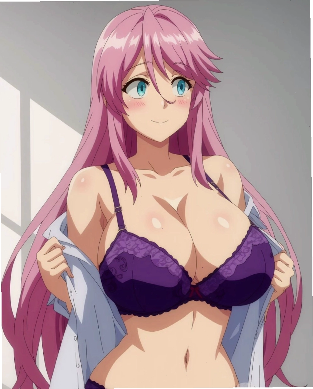 Anime ngực bự khoe dáng chuẩn với vòng một căng đầy