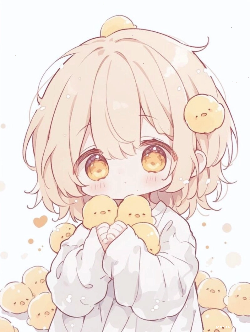 Anime nữ chibi với trang phục pháp sư đầy bí ẩn