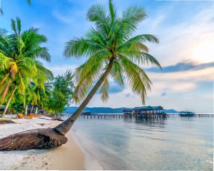 Bãi biển Côn Đảo hoang sơ và thanh bình