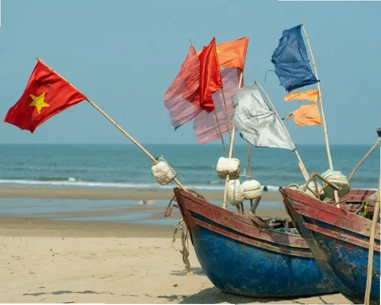 Bãi biển Cửa Lò với vẻ đẹp dịu dàng và yên bình