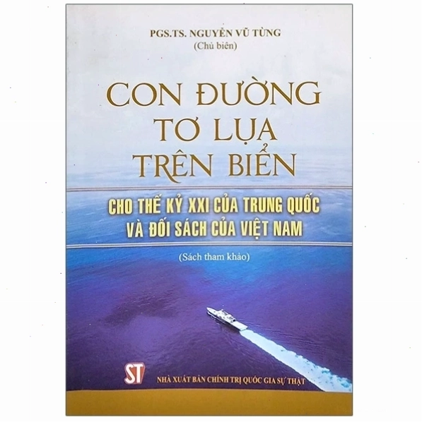 Bìa sách về con đường Tơ lụa trên biển