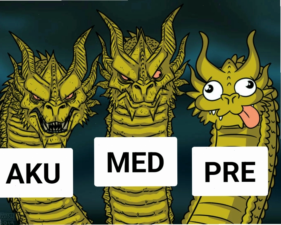 Biến thể meme Rồng Ba Đầu