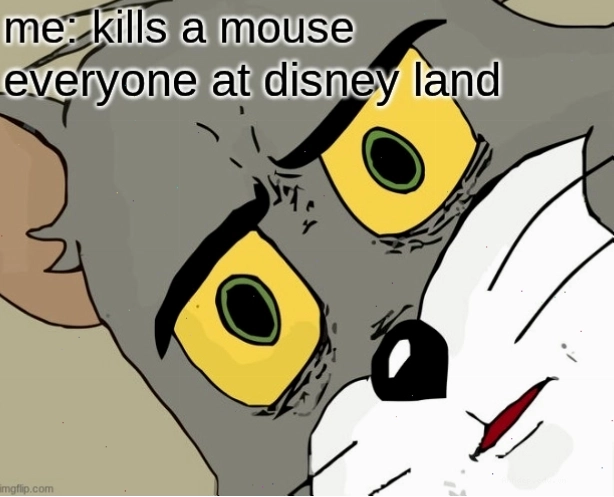 Biểu cảm khó chịu của Tom trong meme