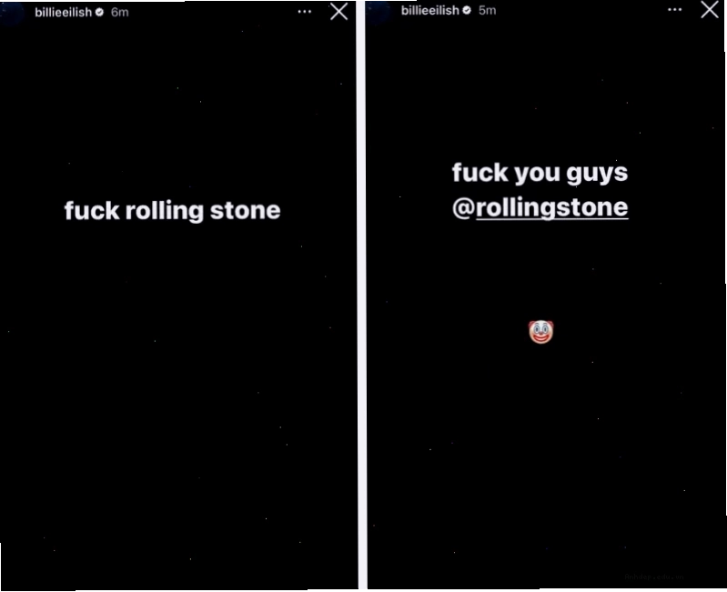 Billie Eilish bày tỏ sự bức xúc về việc Rolling Stone leak album