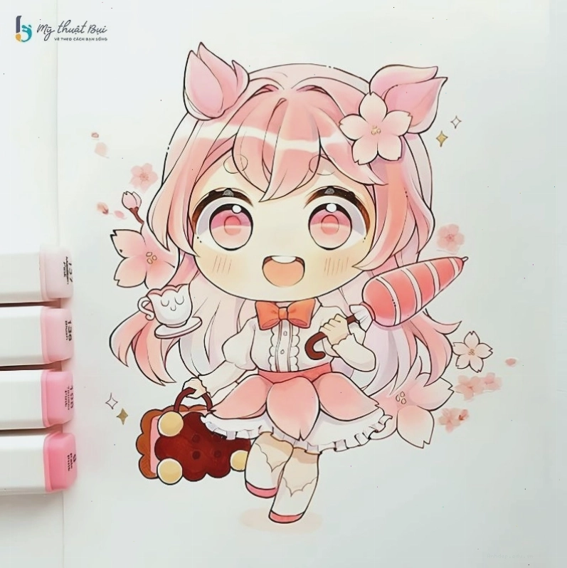 Bộ sưu tập các hình ảnh anime nữ dễ thương với nhiều phong cách khác nhau