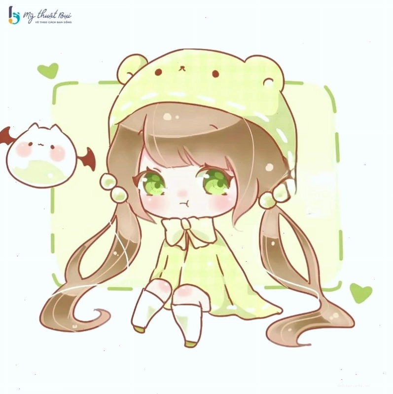 Bộ sưu tập hình ảnh chibi cute girl đáng yêu
