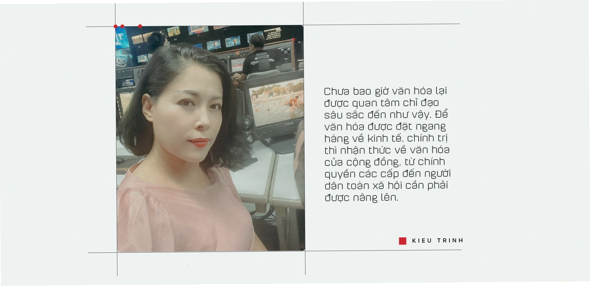 BTV Kiều Trinh chia sẻ về góc nhìn văn hóa