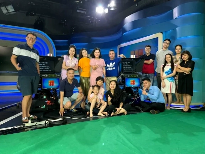 BTV Kiều Trinh với nụ cười rạng rỡ