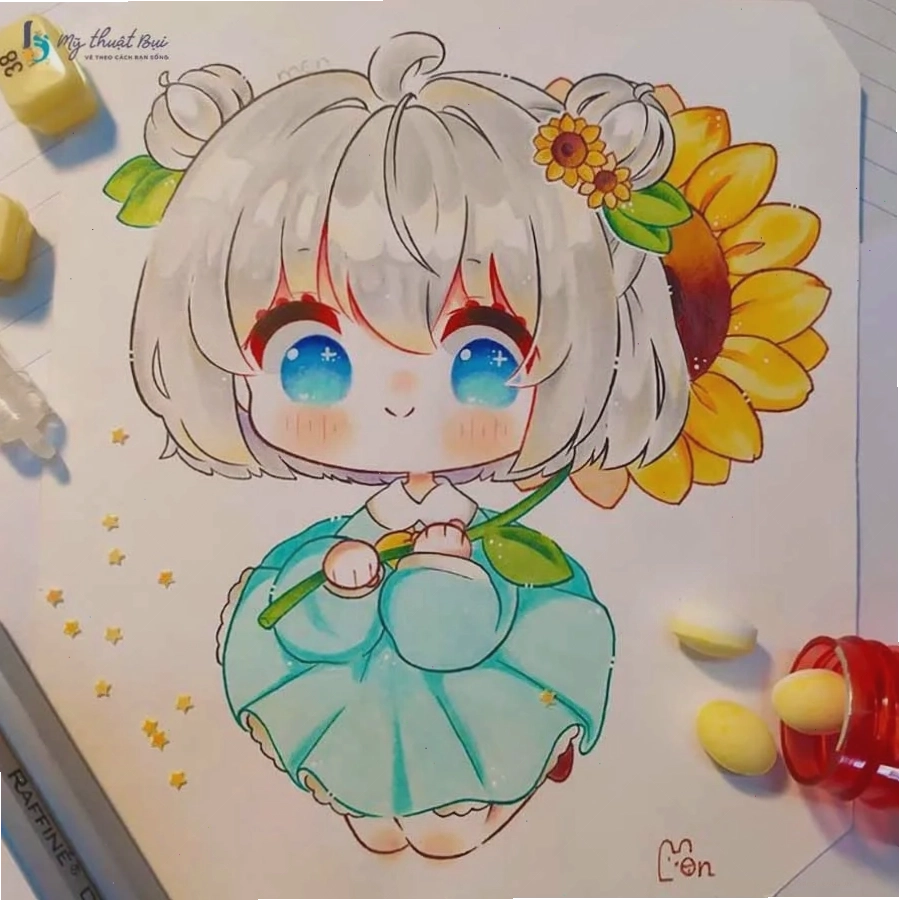 Các bước vẽ Chibi cơ bản