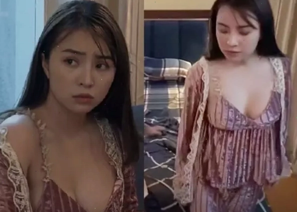 Cảnh Liên Tít diện đồ ngủ sexy hở nửa vòng 1 trong phim Lựa Chọn Số Phận