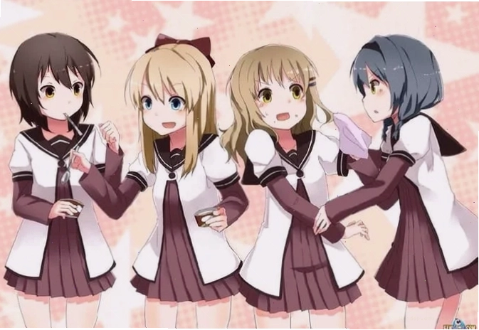 Cảnh phim anime với yếu tố văn hóa Nhật Bản