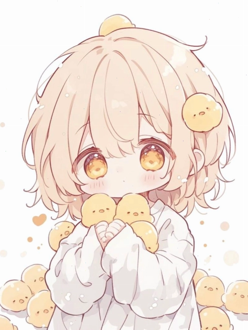 Cặp đôi cô gái chibi dễ thương