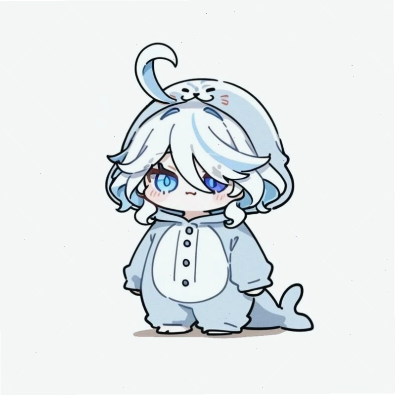 Chàng trai chibi với bộ vest lịch lãm, toát lên vẻ sang trọng
