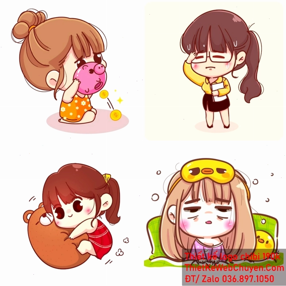 Chibi nam buồn nhìn xa xăm