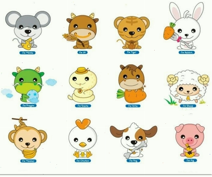 Chiêm ngưỡng bộ sưu tập các nhân vật chibi đáng yêu của 12 con giáp