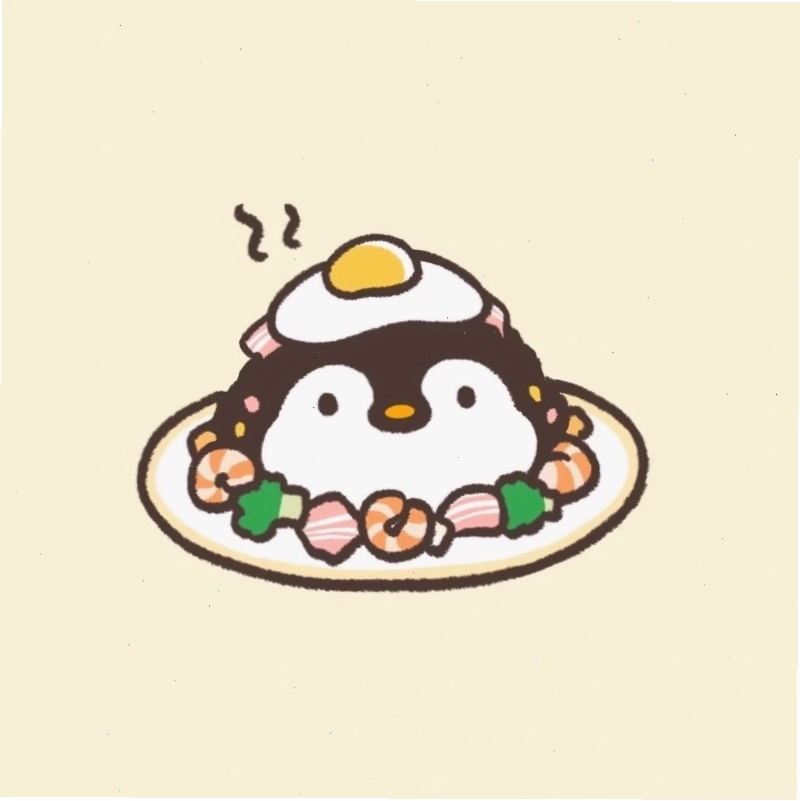 Chim cánh cụt chibi 2 với biểu cảm ngộ nghĩnh