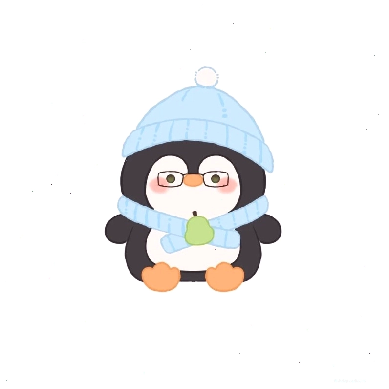 Chim cánh cụt chibi 3 đang vui đùa