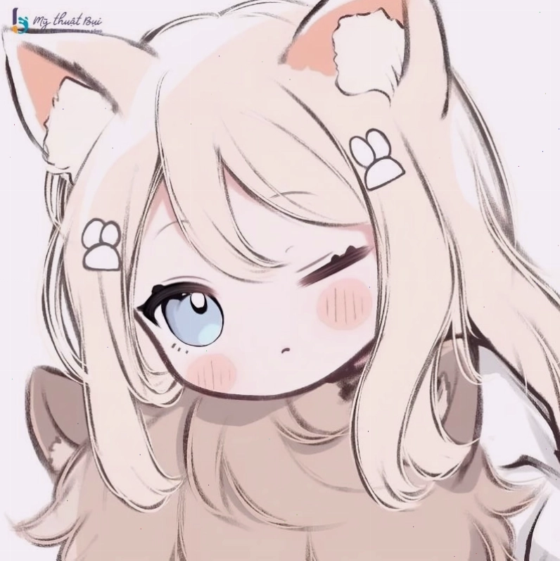 Cô gái chibi với trang phục mùa hè