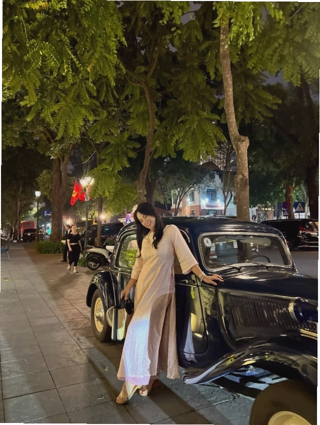 Đào Lan Hương trong một buổi thuyết trình về công nghệ giáo dục