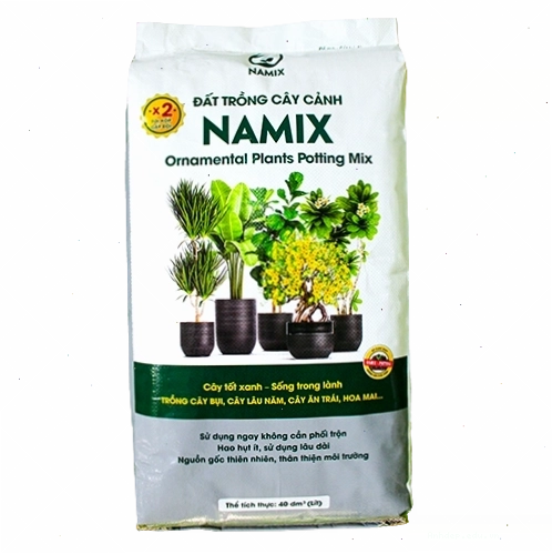 Đất trồng cây cảnh tơi xốp giàu dinh dưỡng