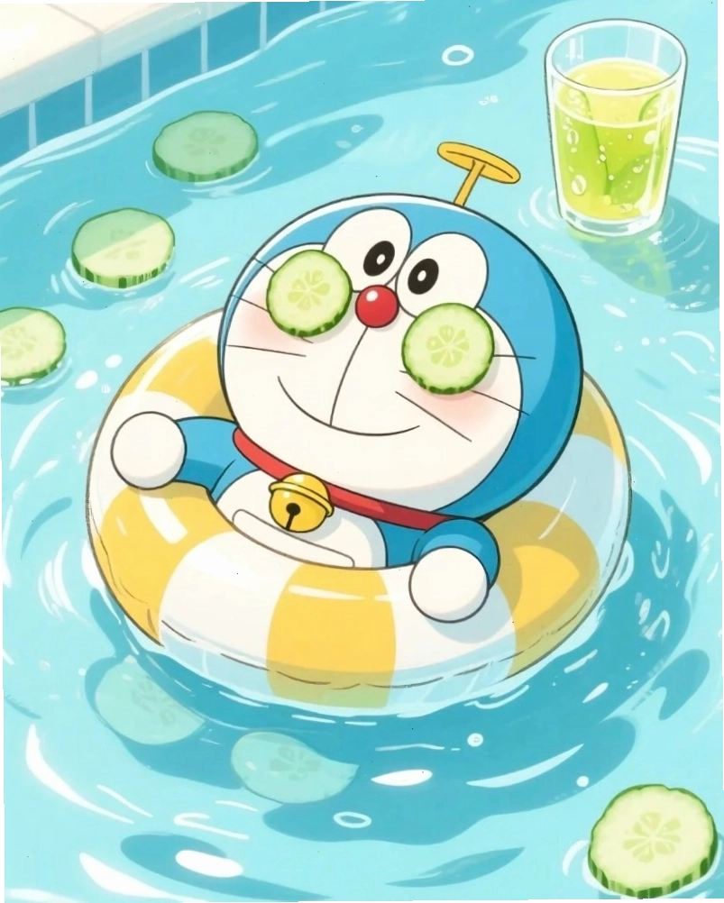 Doraemon chibi cute phiên bản anime
