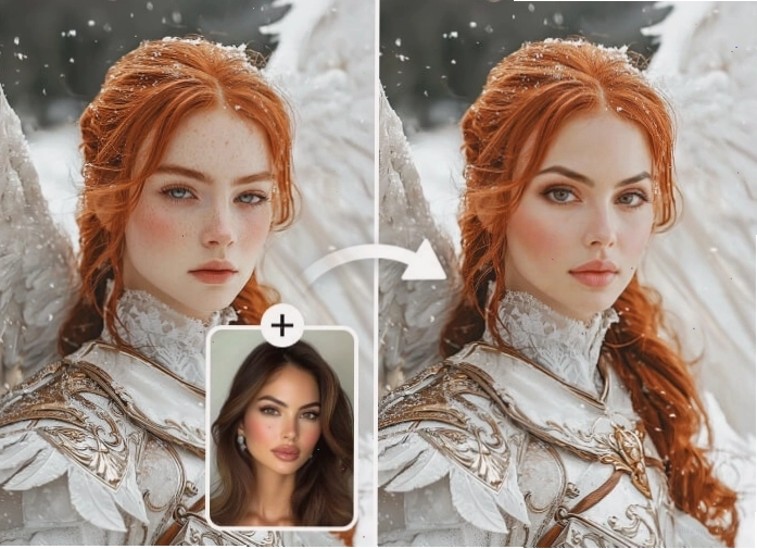 Ghép mặt AI vào avatar anime
