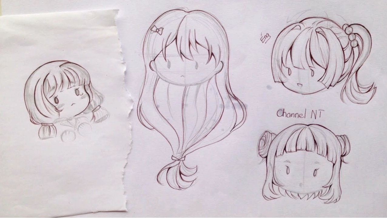 Gợi ý thêm phụ kiện đáng yêu cho tóc chibi nữ