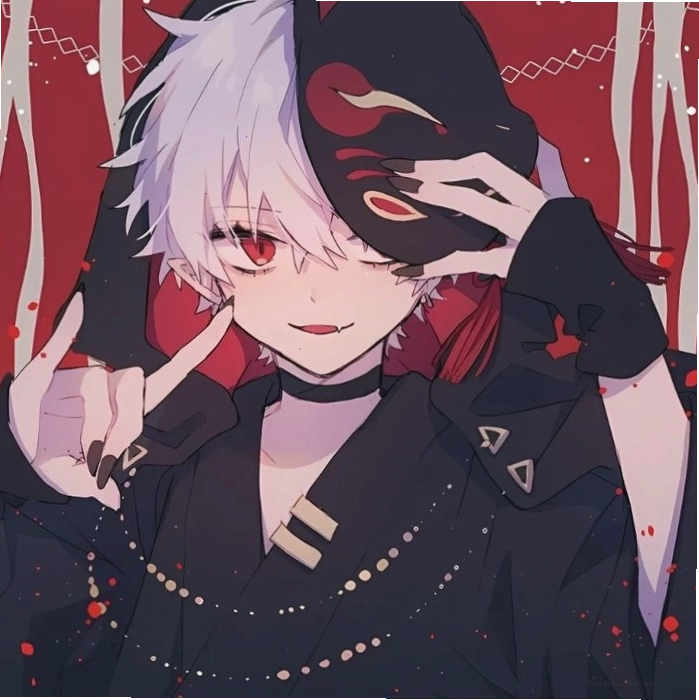 Hình ảnh ác quỷ anime chibi dễ thương với vẻ ngộ nghĩnh