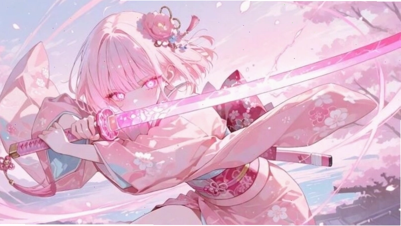 Hình ảnh anime 4k đẹp thể hiện sự ngầu