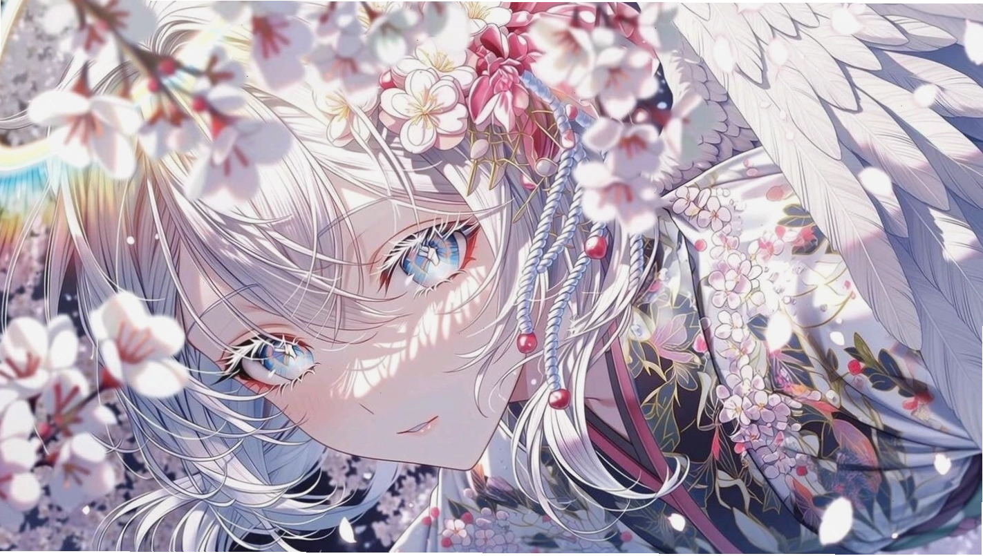 Hình ảnh anime 4k đẹp với hiệu ứng ánh sáng